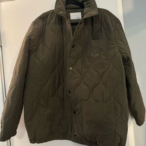 NWT  Pacsun army green quilted jacket
